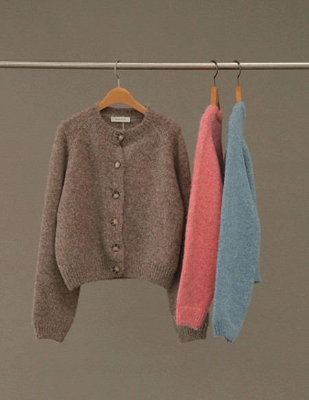 [RR]ラブリーソフトラウンドカーディガン