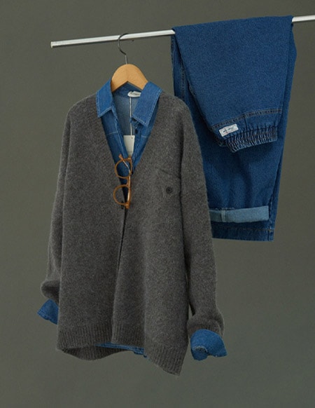 [RR]ロエンヌウールカーディガン