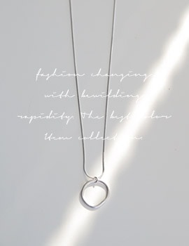 サークルペンダントネックレス
