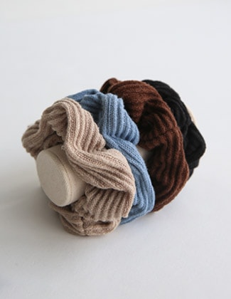 ニットヘアゴブレットバンド