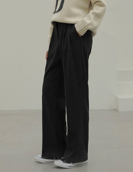 [RR]メイジセミワイドパンツ_charcoal