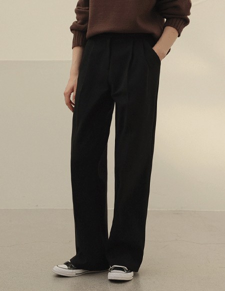 [RR]メイジセミワイドパンツ_black