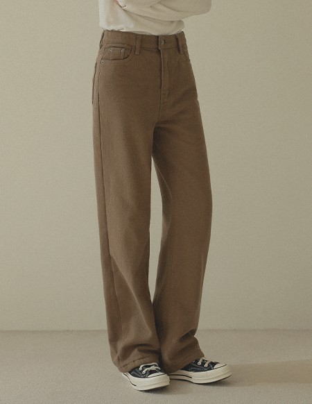 🌈[RR]556 ブロークン二重裏地合皮パンツ