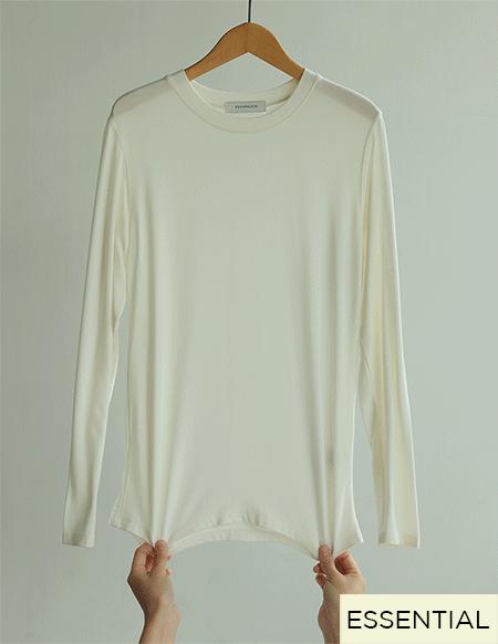 [RR]カバーステッチレーヨンTシャツ