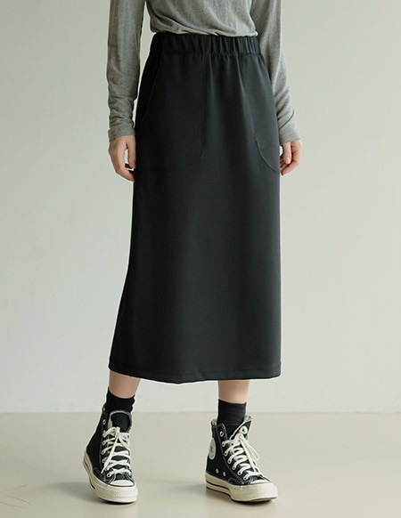 [RR]エアクッションカバーステッチスカート