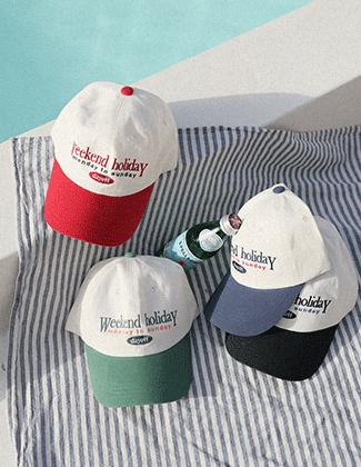 ケント配色レタリングボールキャップ