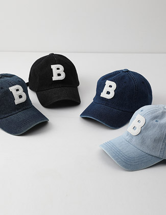 ローBパッチデニムボールキャップ