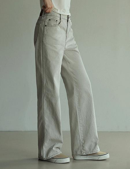 [RR]545ヘリンボーンピグメントパンツ