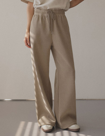 [RR]メイドの裏起毛イージーパンツ