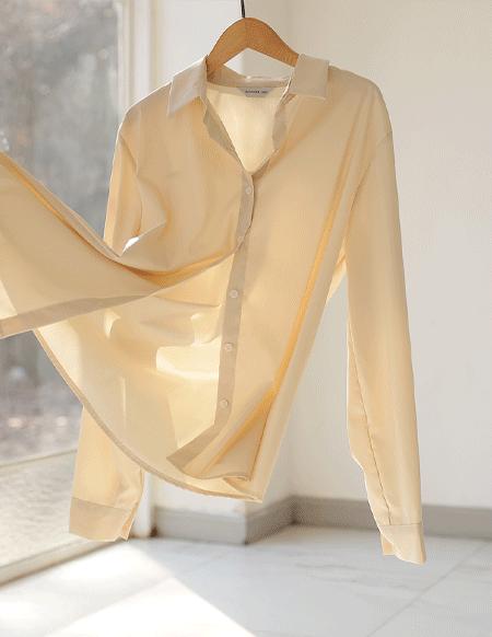 [RR]モアベーシックシャツブラウス