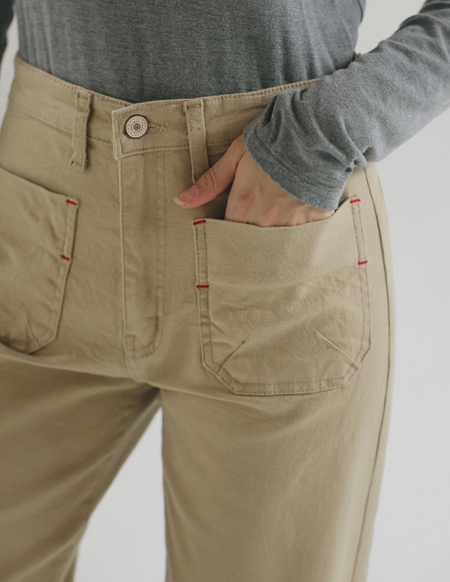 [RR]153バテックセミワイドパンツ