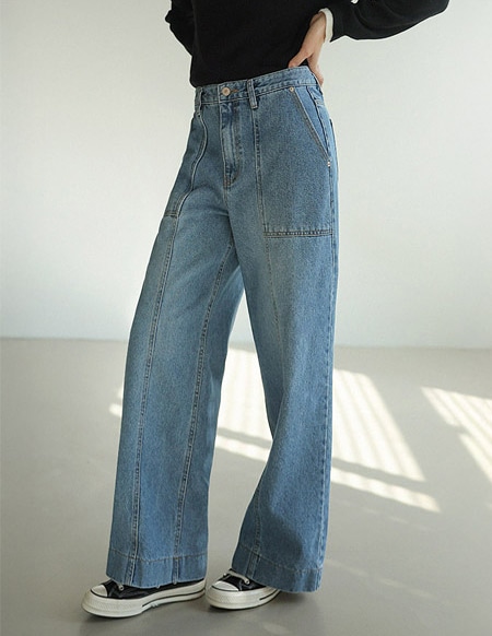 🌈[RR]578カットラインワイドリンサパンツ