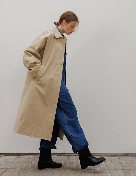 🌈[RR]安里カットラインバーバリーコート