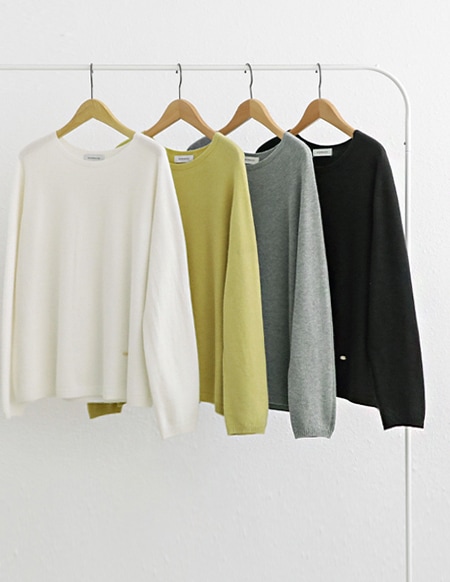 🌈[RR]メル・ホールガーメントコイン長袖ニット