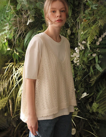 [RR]イッツスカーシーニットベスト