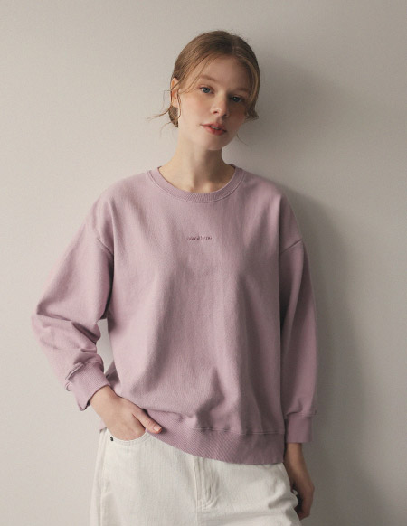 [RR]ローラン 7部　刺繍スウェット