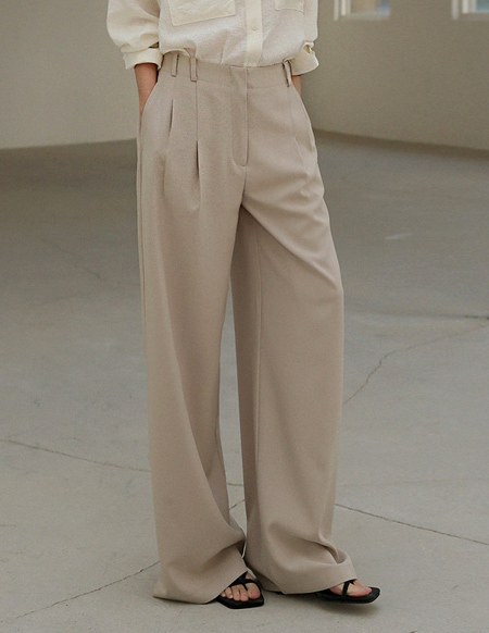 🌈[RR]モニエンチャール ピンタック スラックス