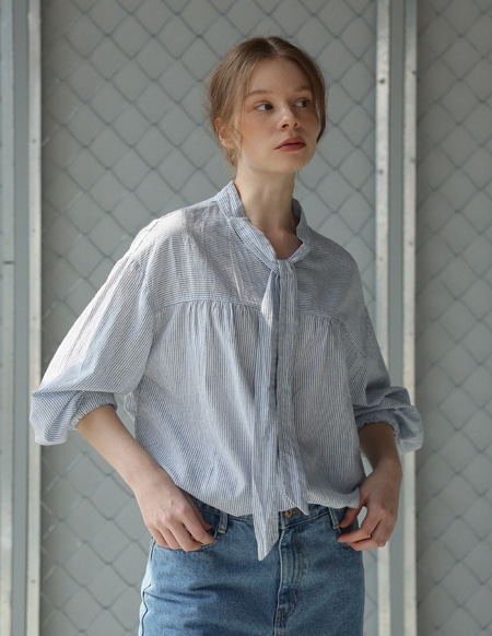 [RR]ニッチS/Tリボンブラウス