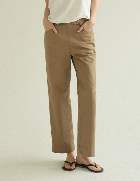 🌈[RR]162コットンスパンバンディングパンツ