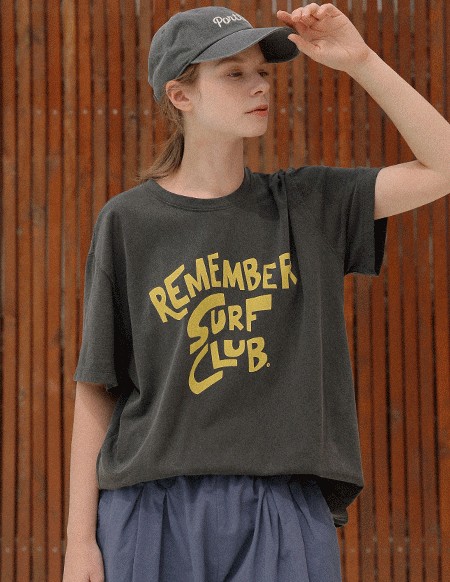 [RR]サーフピグメント半袖トップス