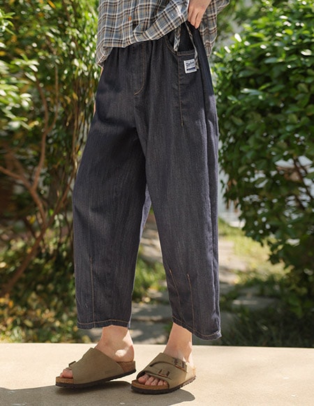 🌈[RR]592 クーリングルーズフィット バギーパンツ