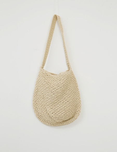 モディンド・ブランチ編みショルダーバッグ