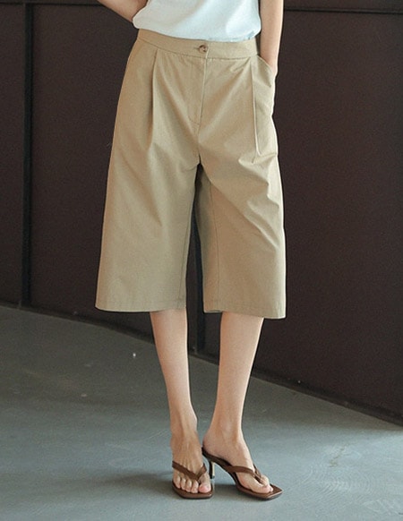 [RR]ロエンヌ コットン バミューダパンツ