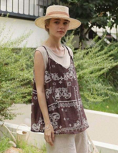 リットンエスニックビスチェ