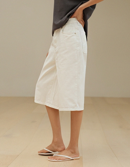 [RR]623ピグメントダイニングショーツ_ホワイト