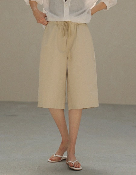 [RR]628バンディングハーフショートパンツ