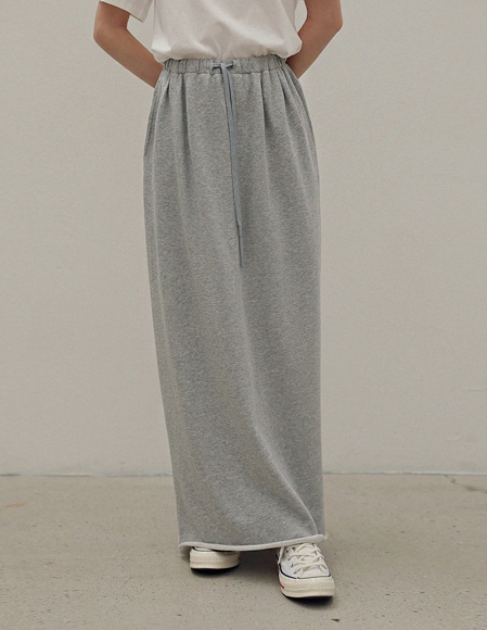 [RR]アンドスウェットロングスカート