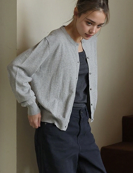 [RR]アニーブコットンニットカーディガン