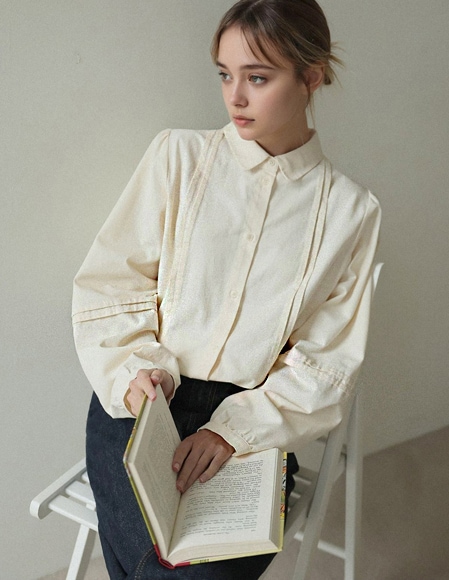 [RR]ロイディンピンタックブラウス