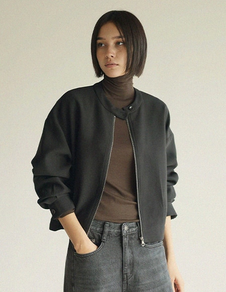 [RR]モダンシティウールブルゾン_black