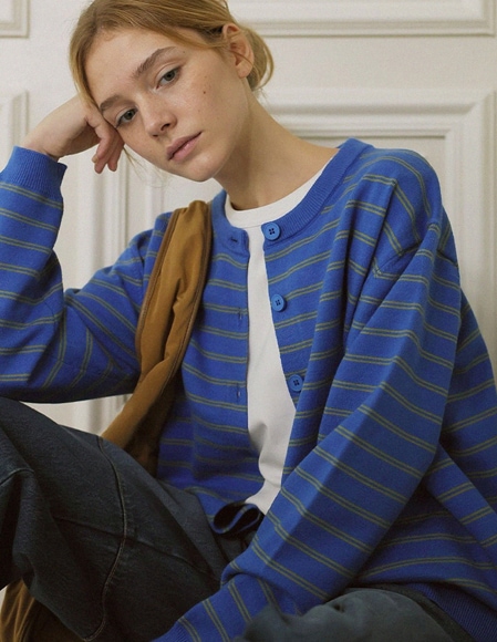  オミールモーダルS/Tイージーカーディガン