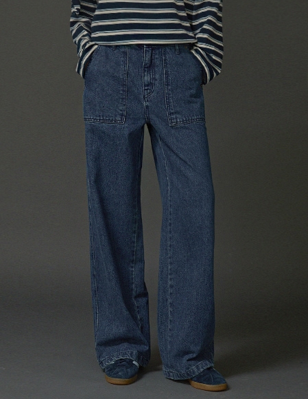 [RR]643 ポケットデニムパンツ