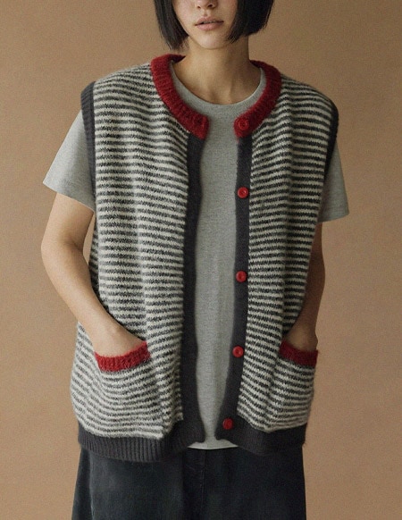 エトウールヴィンテージニットベスト