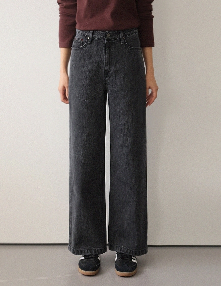 [RR]649S/Tデニムパンツ_black