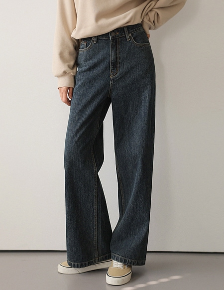 [RR]649 S/Tデニムパンツ_tin blue