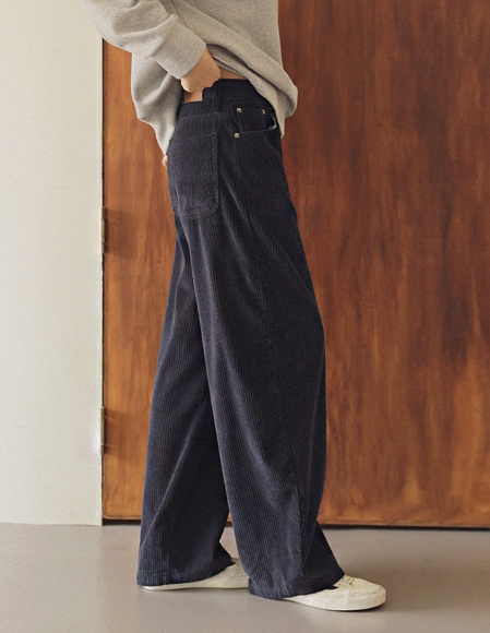 [RR]647 ルーズフィットコーデュロイパンツ