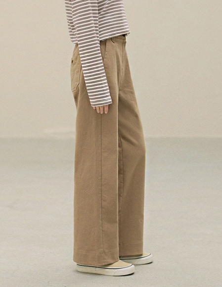 [RR]ホーリーコットンスパン暖かパンツ