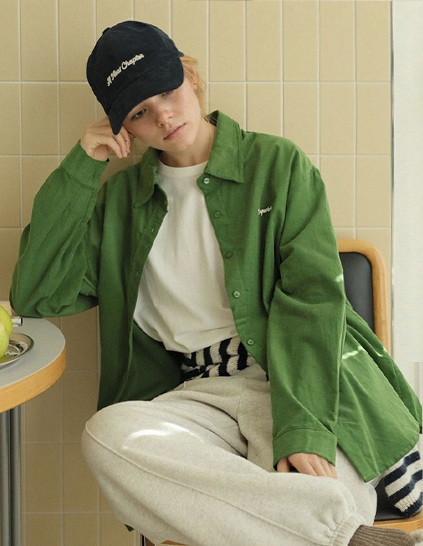 リードコーデュロイベーシックシャツ