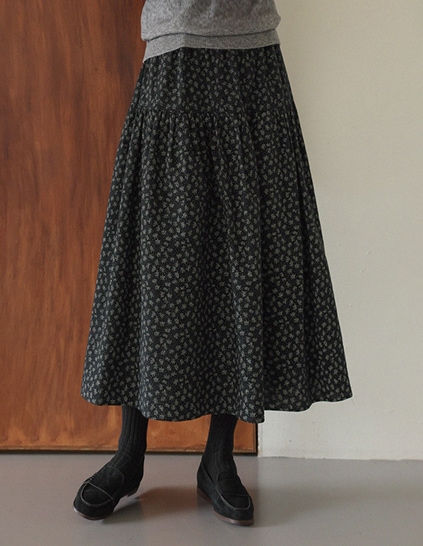 ドーズフラワーピッチバンディングスカート