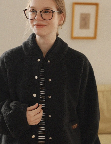 [RR]ファーニーラウンドネックミドルボアジャンパー