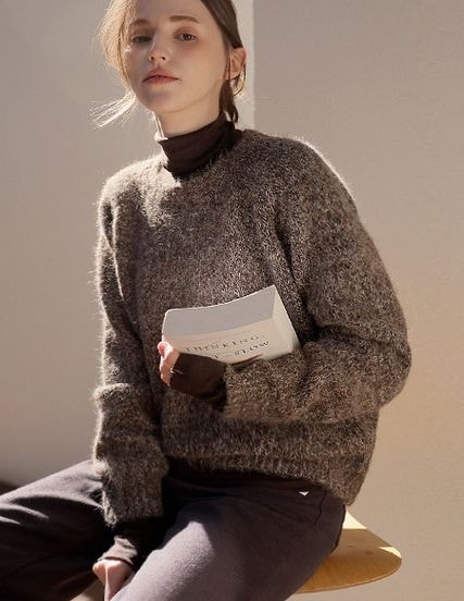 モンドボカシラウンドニット