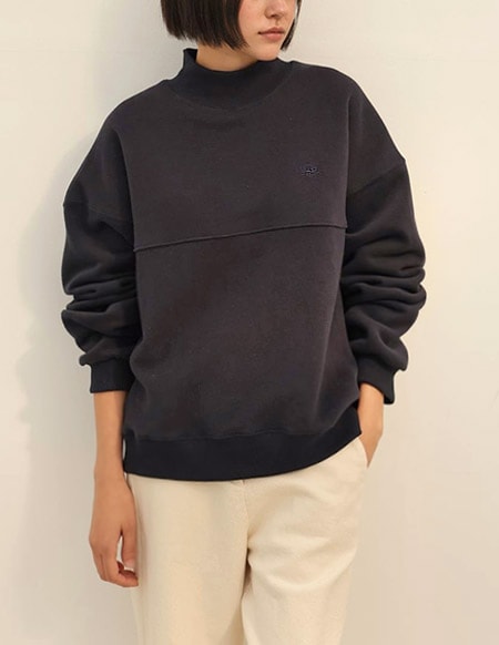 [RR]羊毛切開タートルネックマンツーマン