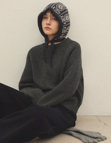 [RR]モルドウール100%ベーシックセーター