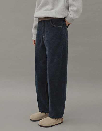 [RR]654ダーツスパン起毛パンツ