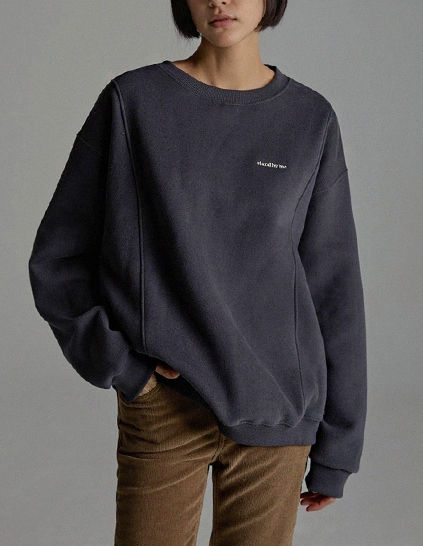 [RR]ナーフ羊毛切開刺繍スウェット