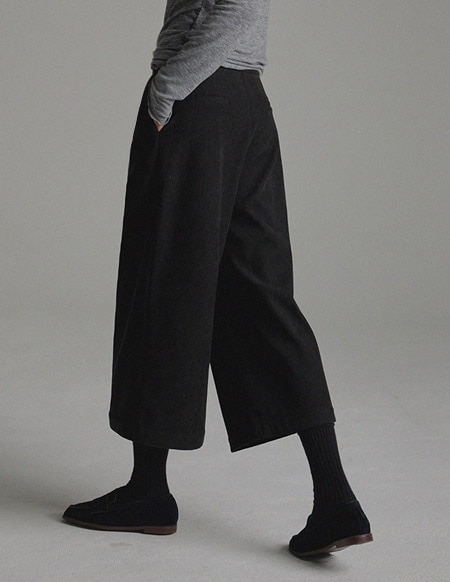 [RR]ロッキーコーデュロイウォームクロップドパンツ